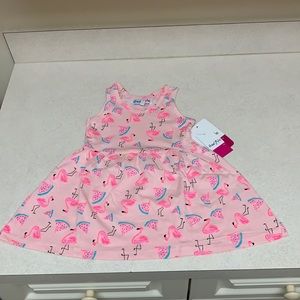 Freestyle flamingo and watermelon dress 3T